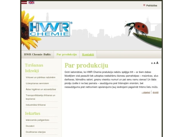 HWR-Chemie Baltic, SIA
